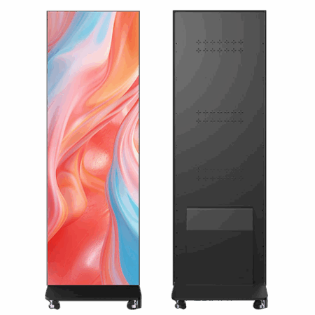 LED folding poster screen